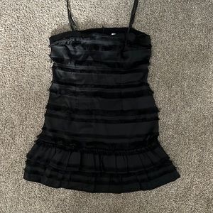 Black Fringe dress